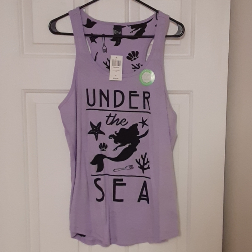 Little mermaid tank top